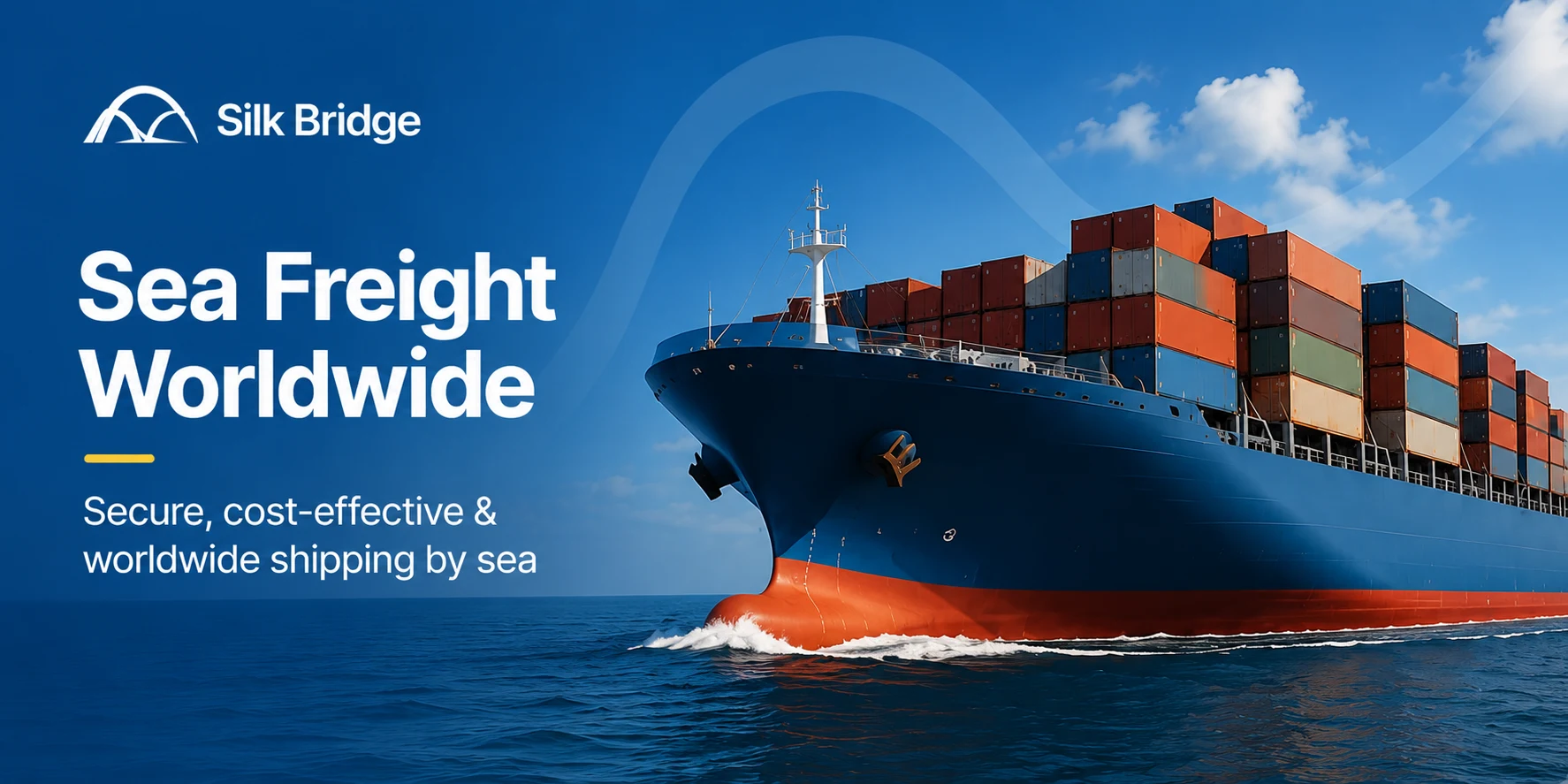 Sea Freight Worldwide — secure, cost-effective & worldwide shipping by sea